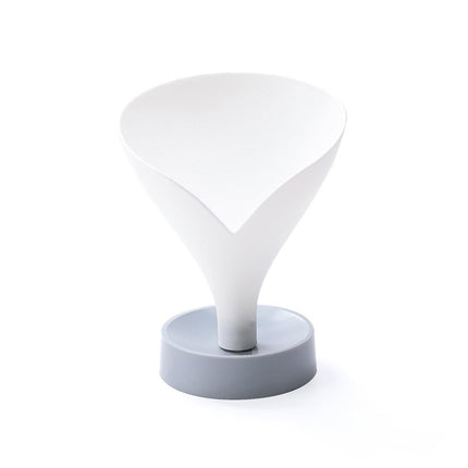 Storage Rack Creative Multifunctional Plastic Funnel Drain Chopstick Cage for Kitchen-White.