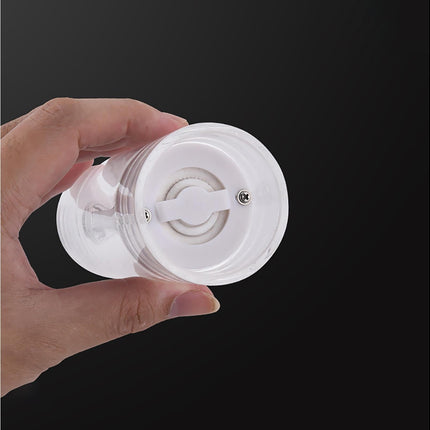 Refillable Pepper Grinder Adjustable Acrylic Minimalist Design Spices Mill Household Supplies-M.