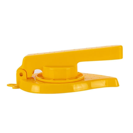 Dumpling Maker Quick Demoulding Reusable Non-slip Pressing Skin-Yellow.