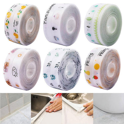 320cm Self Adhesive Mould Proof Sealing Strip Sink Edge Trim Tape Kitchen Tool-3.