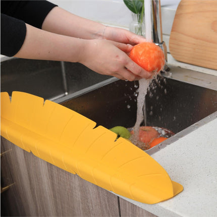 Sink Splash Guard TPR Island Sink Splash Guard-Yellow.