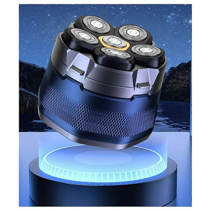 Titanium Men's Rechargeable Shaver, Wet/Dry Cordless Beard Razor.