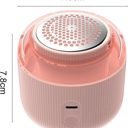 White USB Fabric Shaver, Clothes Lint Remover.