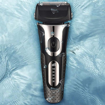 Reciprocating Electric Shaver for Men, Compact Beard Razor.