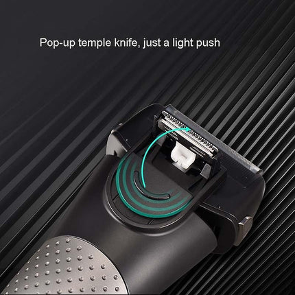 Reciprocating Electric Shaver for Men, Compact Beard Razor.