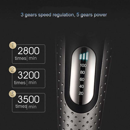 Reciprocating Electric Shaver for Men, Compact Beard Razor.
