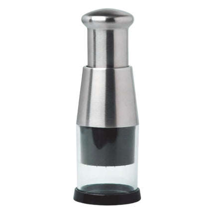 Garlic Crusher Detachable Labor-saving Stainless Steel Sharp Blade Garlic Masher for Home -Black.