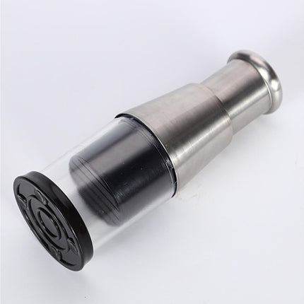 Garlic Crusher Detachable Labor-saving Stainless Steel Sharp Blade Garlic Masher for Home -Black.