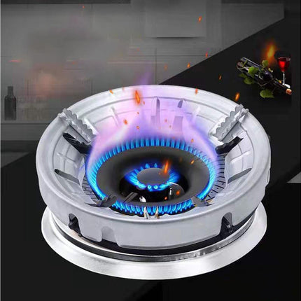 Windproof Energy Saving 8-Hole Gather Fire Ring Gas Stove Cover Cooker Holder.