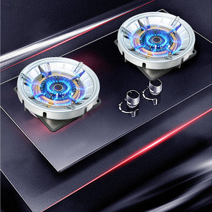 Windproof Energy Saving 8-Hole Gather Fire Ring Gas Stove Cover Cooker Holder.