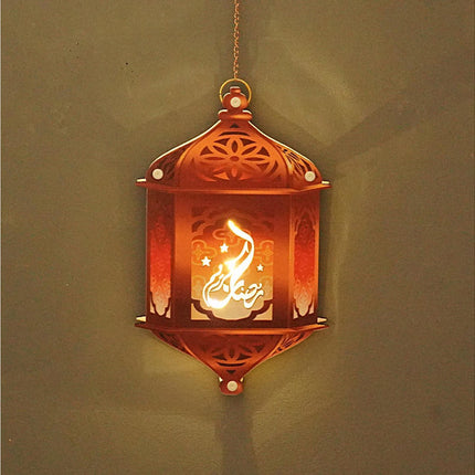 Front Door Sign LED Wooden Pendant Wall Art Decor for Home-N.