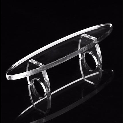 Showing Stand Sturdy Decorative 8mm Acrylic Durable Display Stand for Living Room-Transparent.