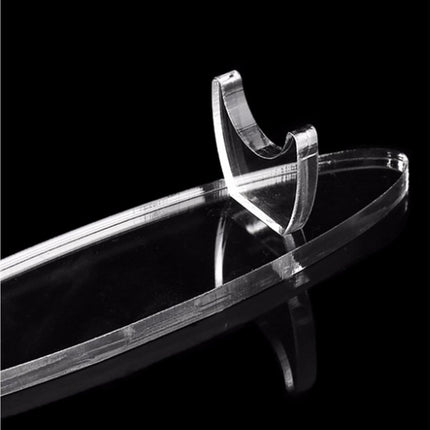 Showing Stand Sturdy Decorative 8mm Acrylic Durable Display Stand for Living Room-Transparent.