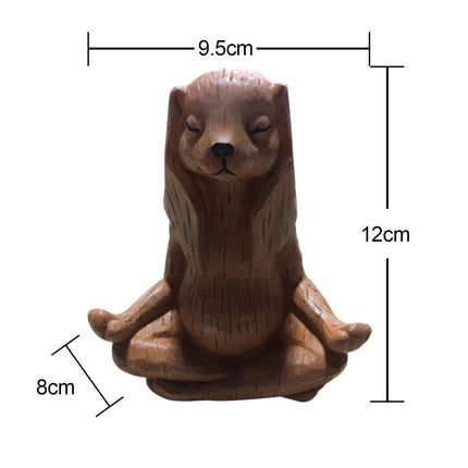 Figurine Rabbit Mold Home Decor Resin Easter Thanksgiving Small Statue for Office.