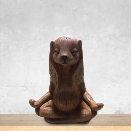 Figurine Rabbit Mold Home Decor Resin Easter Thanksgiving Small Statue for Office.