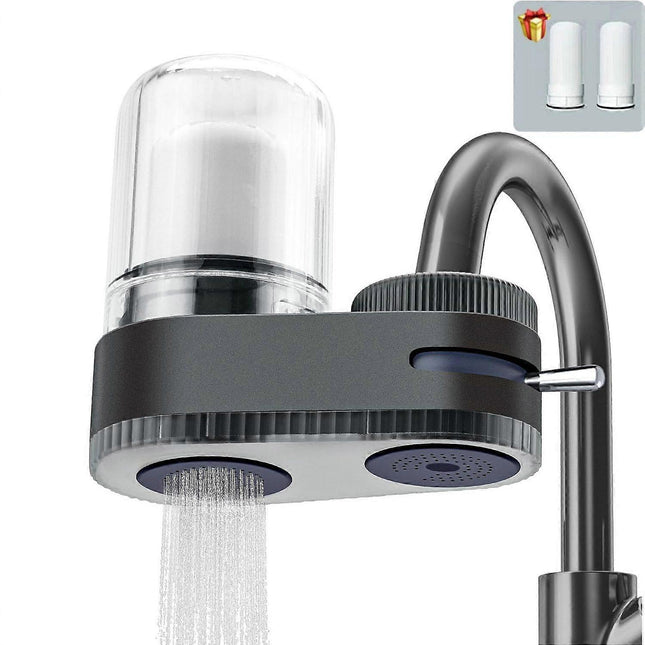 Transparent Sink Tap Water Filter, Anti-Limescale Purifier.
