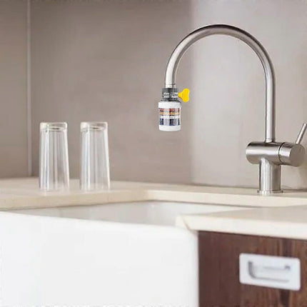 3-Pack Sink Faucet Water Filters with Replacements for Kitchen.