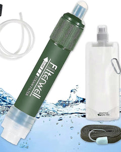 Portable Water Filter & Purifier with Carbon Filtration.