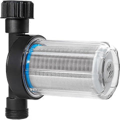 Garden Irrigation Water Filter with Stainless Steel Pre-Filter Net.