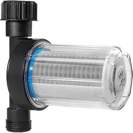 Garden Irrigation Water Filter with Stainless Steel Pre-Filter Net.