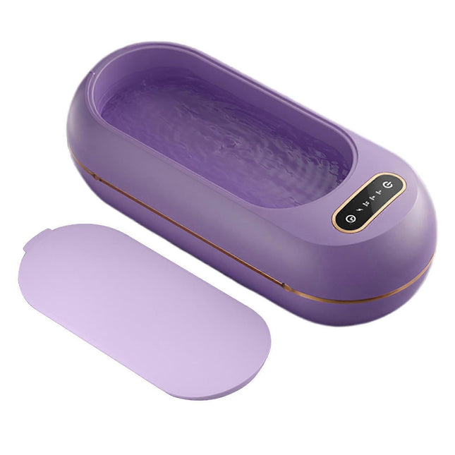 Efficient Jewelry & Eyeglass Cleaner Machine in Taro Purple.