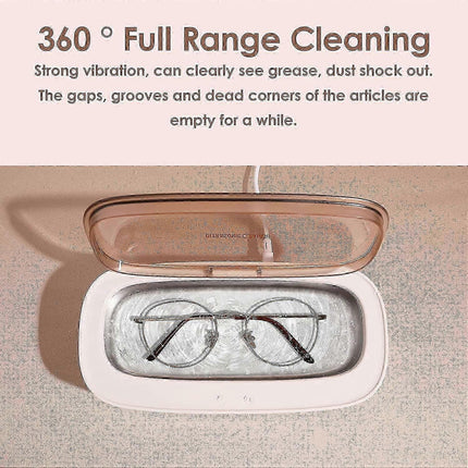 Professional Ultrasonic Jewelry, Watch & Eyeglass Cleaner Machine.