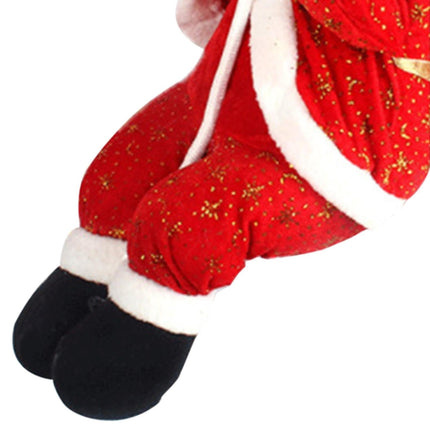 Delicate Christmas Hanging Pendants Realistic Fabric Animated Festival Adornments for Gifts-L.