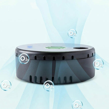 USB Desk Air Purifier, Rechargeable Travel Air Cleaner with ABS Texture.