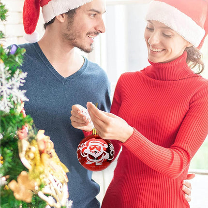 Christmas Ball Pendant for Christmas-Red.