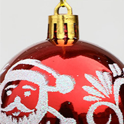 Christmas Ball Pendant for Christmas-Red.