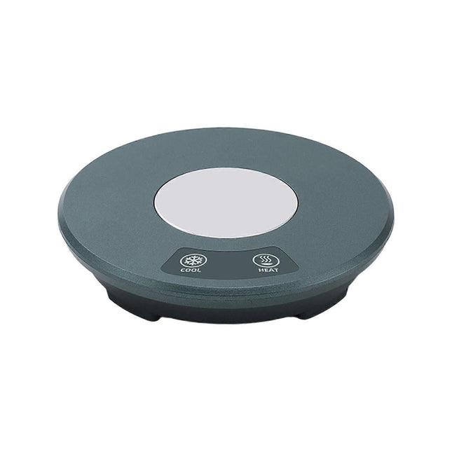 Green Coffee Mug Warmer 55degree for Desk or Home Use.