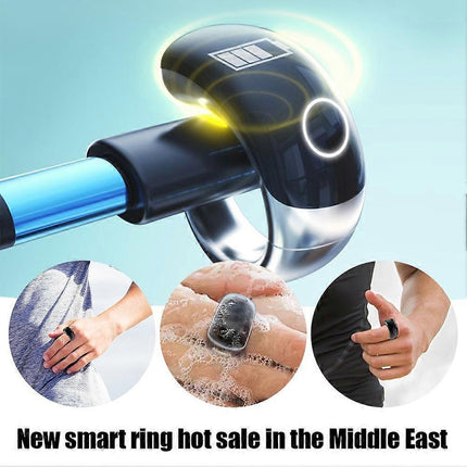 Smart Ring with LED & Mobile App Display, Electronic Counting Ring.