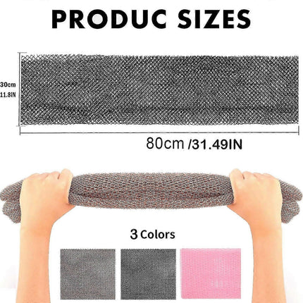 3pcs African Net Sponge, Bath Body Scrubber, Exfoliating Net.