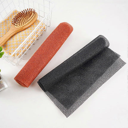 6pcs African Long Net Sponge, Exfoliating Shower Body Back Scrubber.