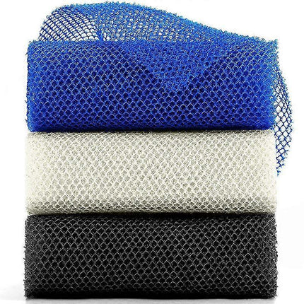 3pcs African Exfoliating Net Sponge, Body Scrub Rags for Daily Use.