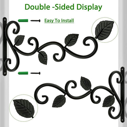 Plant Holder for Garden-Black.