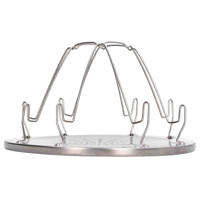 Folding Stainless Steel Camping Stove Toaster Rack.