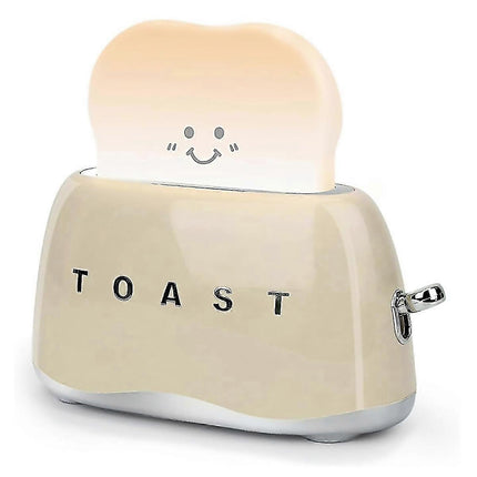 Retro Yellow Toaster Lamp, Desk Decor Gift.