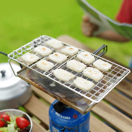Adjustable Height Folding Bread Toaster Grill Rack.