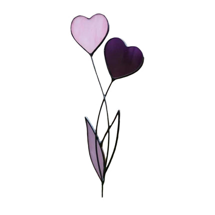 Acrylic Valentines Day Gift Ornaments-Purple.