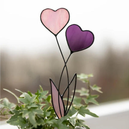 Acrylic Valentines Day Gift Ornaments-Purple.