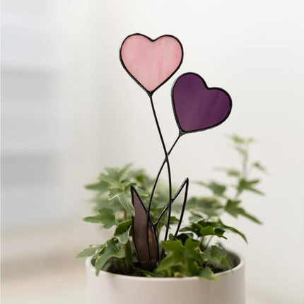 Acrylic Valentines Day Gift Ornaments-Purple.