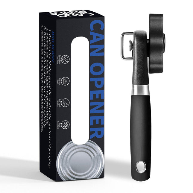 Professional Manual Can Opener, Heavy Duty Kitchen Tool for Restaurant & Home Use.