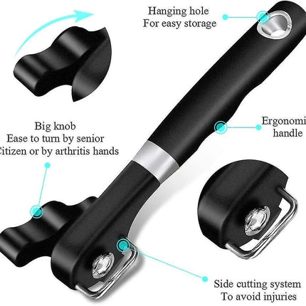 Professional Manual Can Opener, Heavy Duty Kitchen Tool for Restaurant & Home Use.