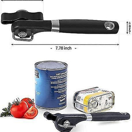 Professional Manual Can Opener, Heavy Duty Kitchen Tool for Restaurant & Home Use.