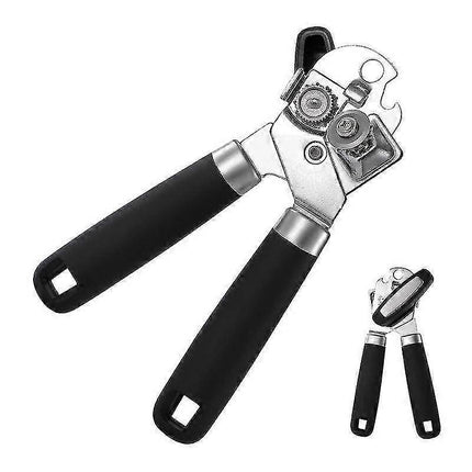 Handheld Manual Can Opener, Knob Design, Multifunction Kitchen Tool.