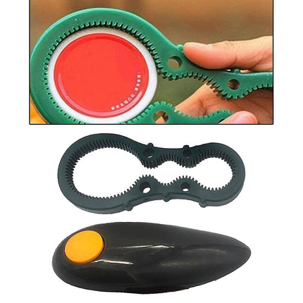 Electric Handheld Can Opener, Compact Design for Home & Restaurant.