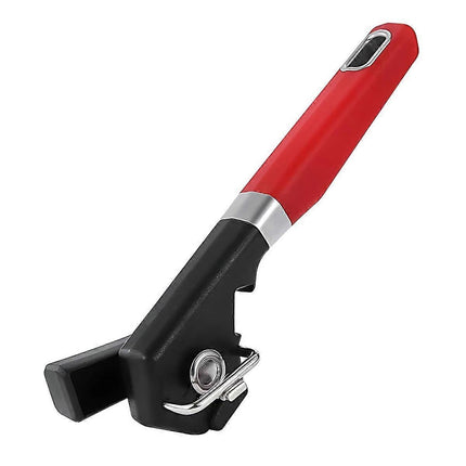 Stainless Steel Single Handle Side Can Opener, Portable Handheld Design.