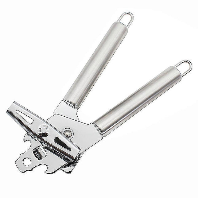 3-in-1 Manual Can Opener with Bottle Opener, Ergonomic Grip.