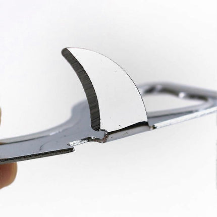 Multi-Purpose Can Opener with Knife, Beer Bottle Opener, Durable Iron.